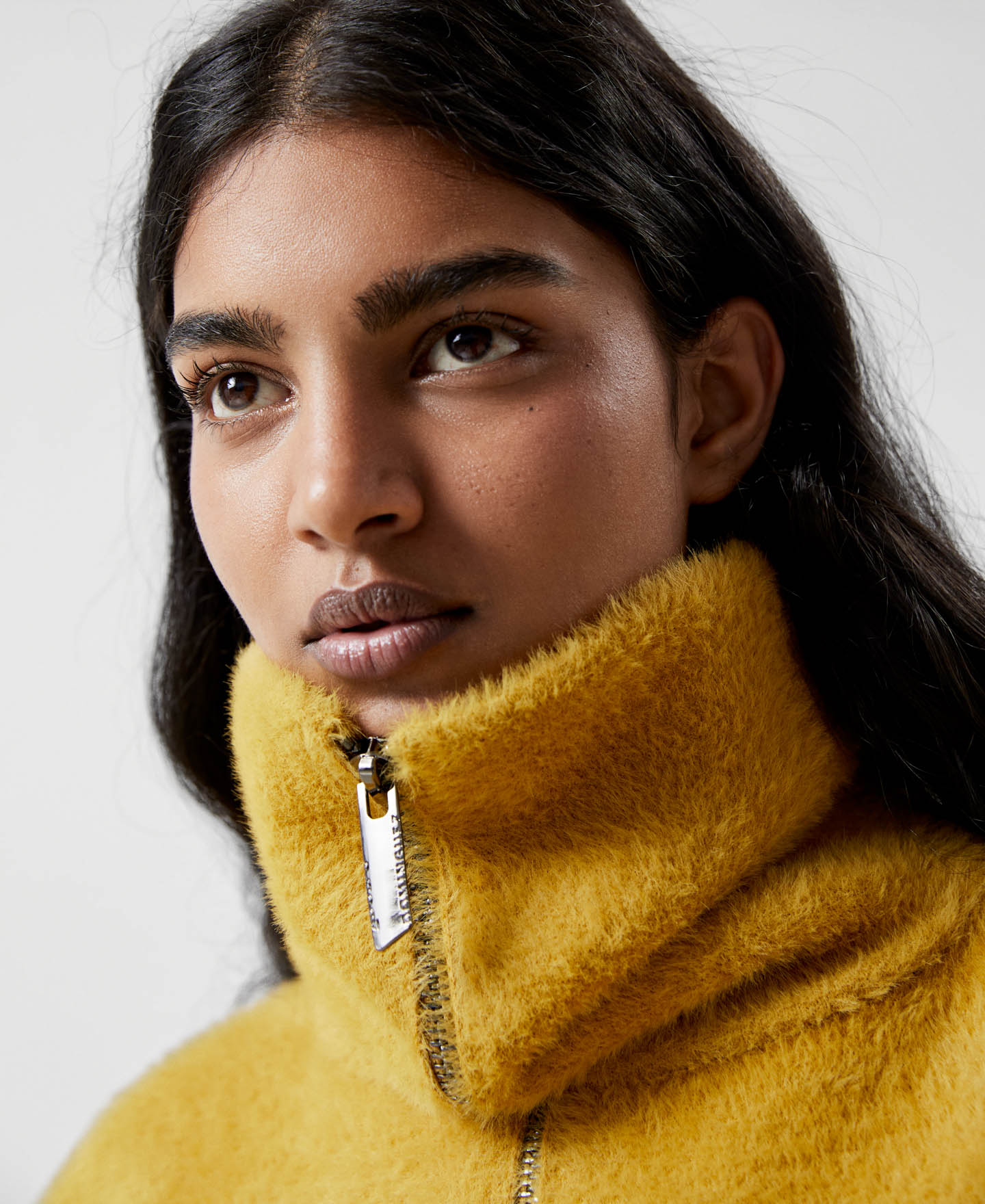 Nylon funnel collar jacket image number 3