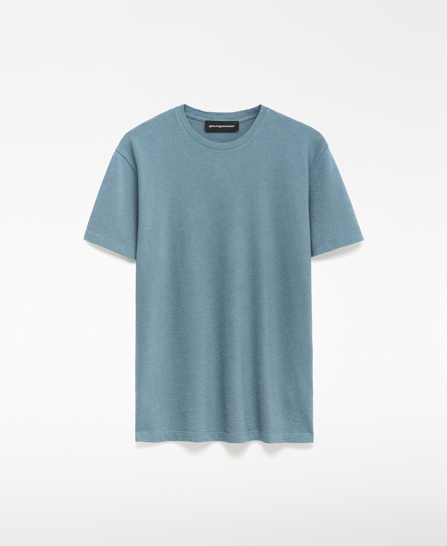 Camiseta textura algodón orgánico hombre image number 4