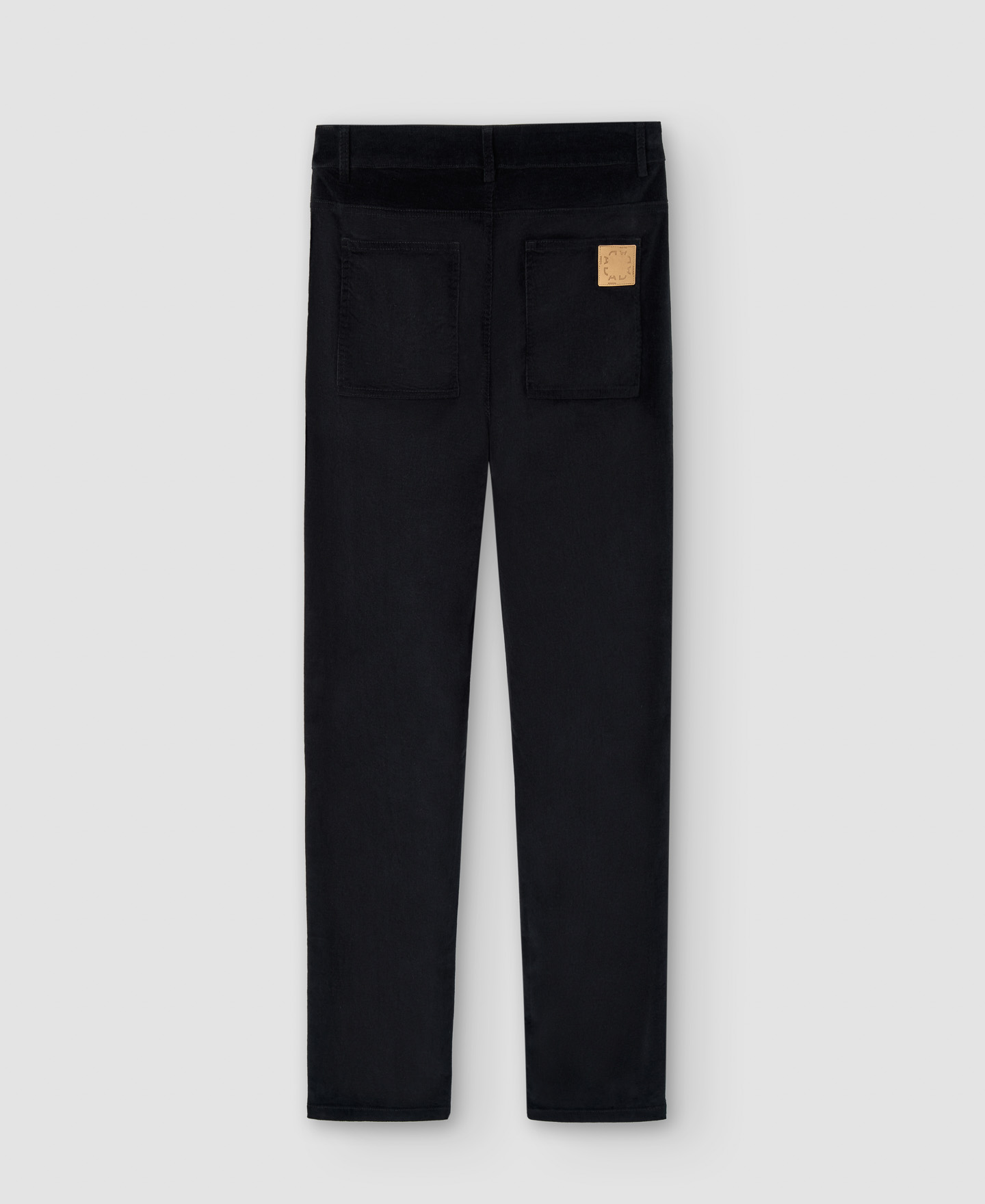 Cotton micro corduroy skinny trousers image number 5