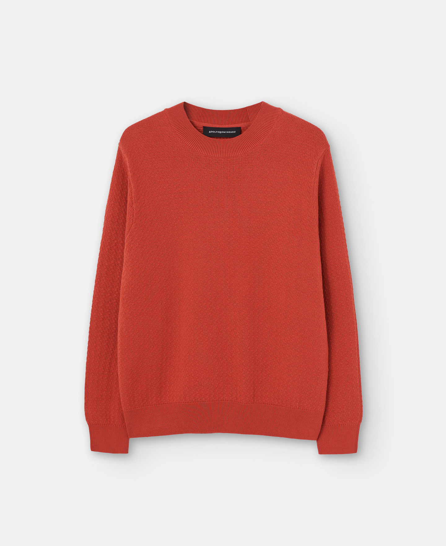 Cotton knit sweater image number 4