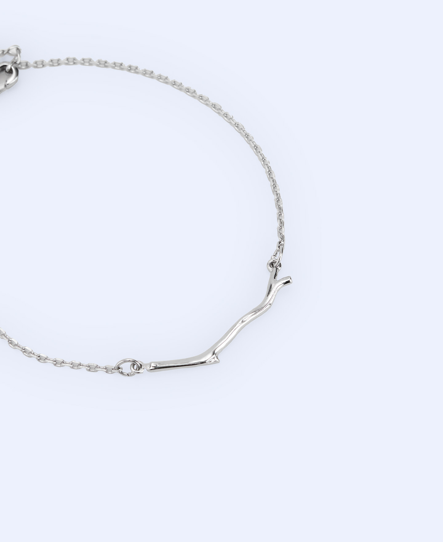 Chain bracelet branch motif image number 1