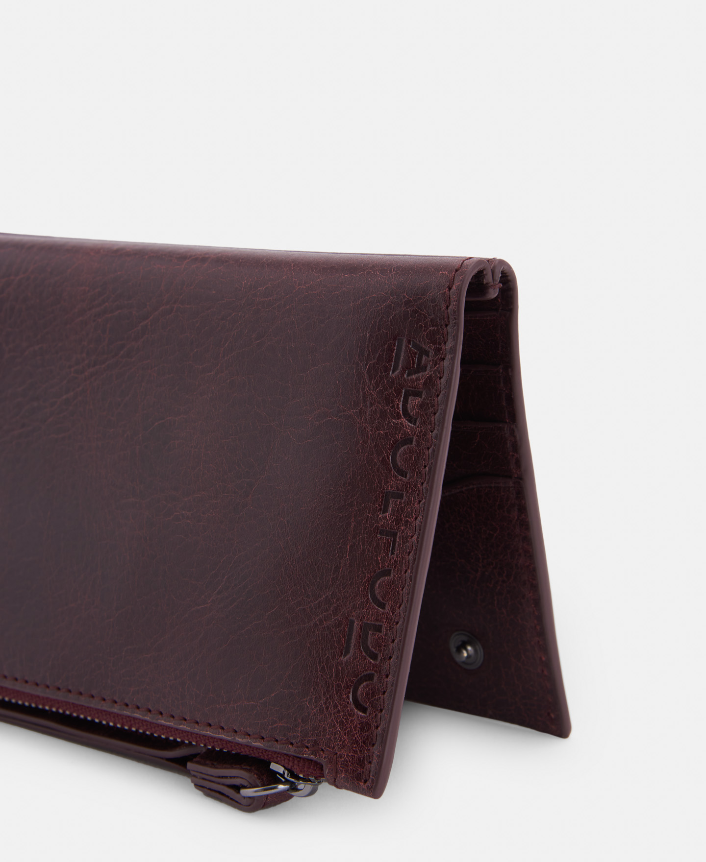 Wallet leather and organic cotton lining image number 2
