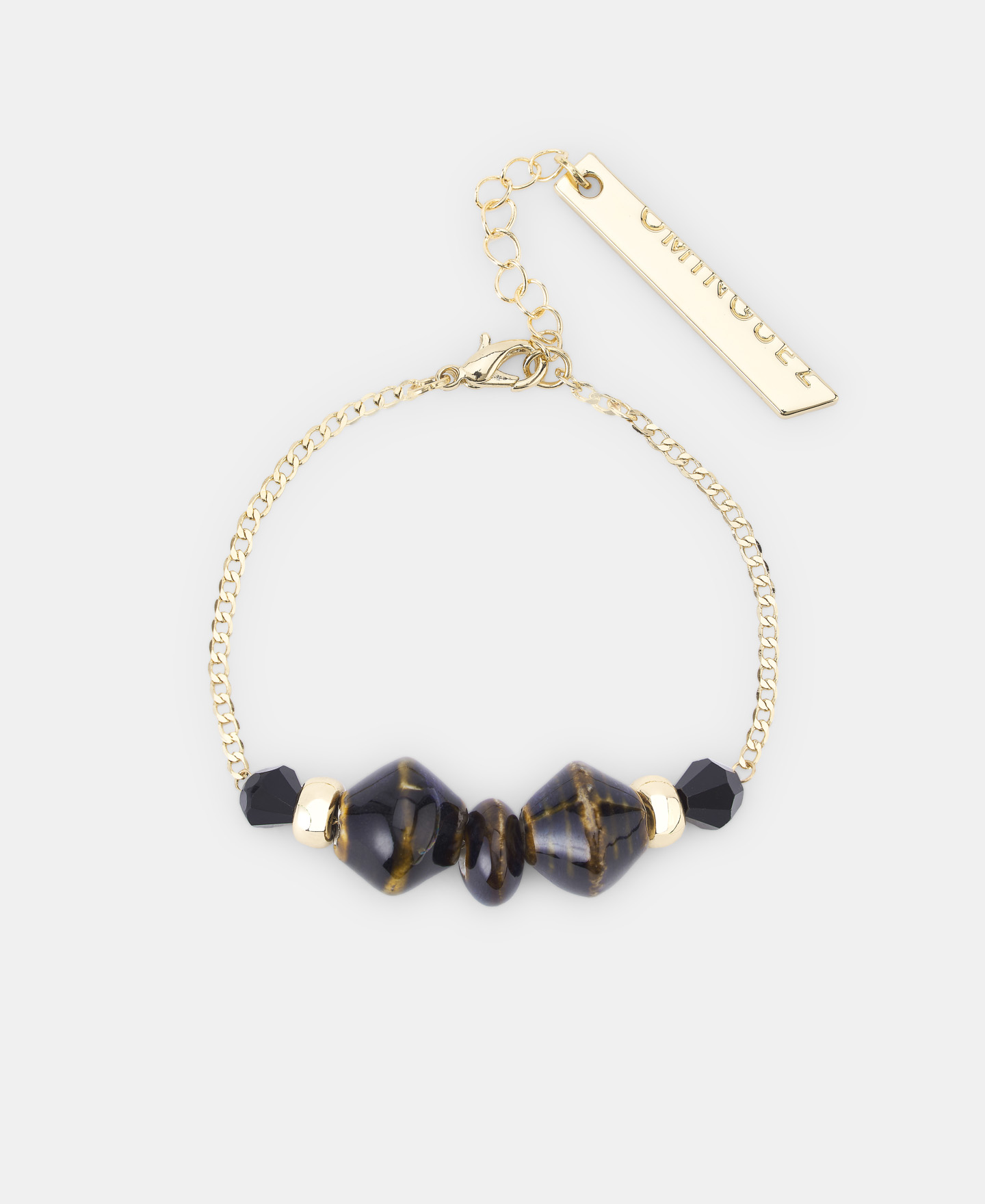 Ceramic pieces bracelet image number 0