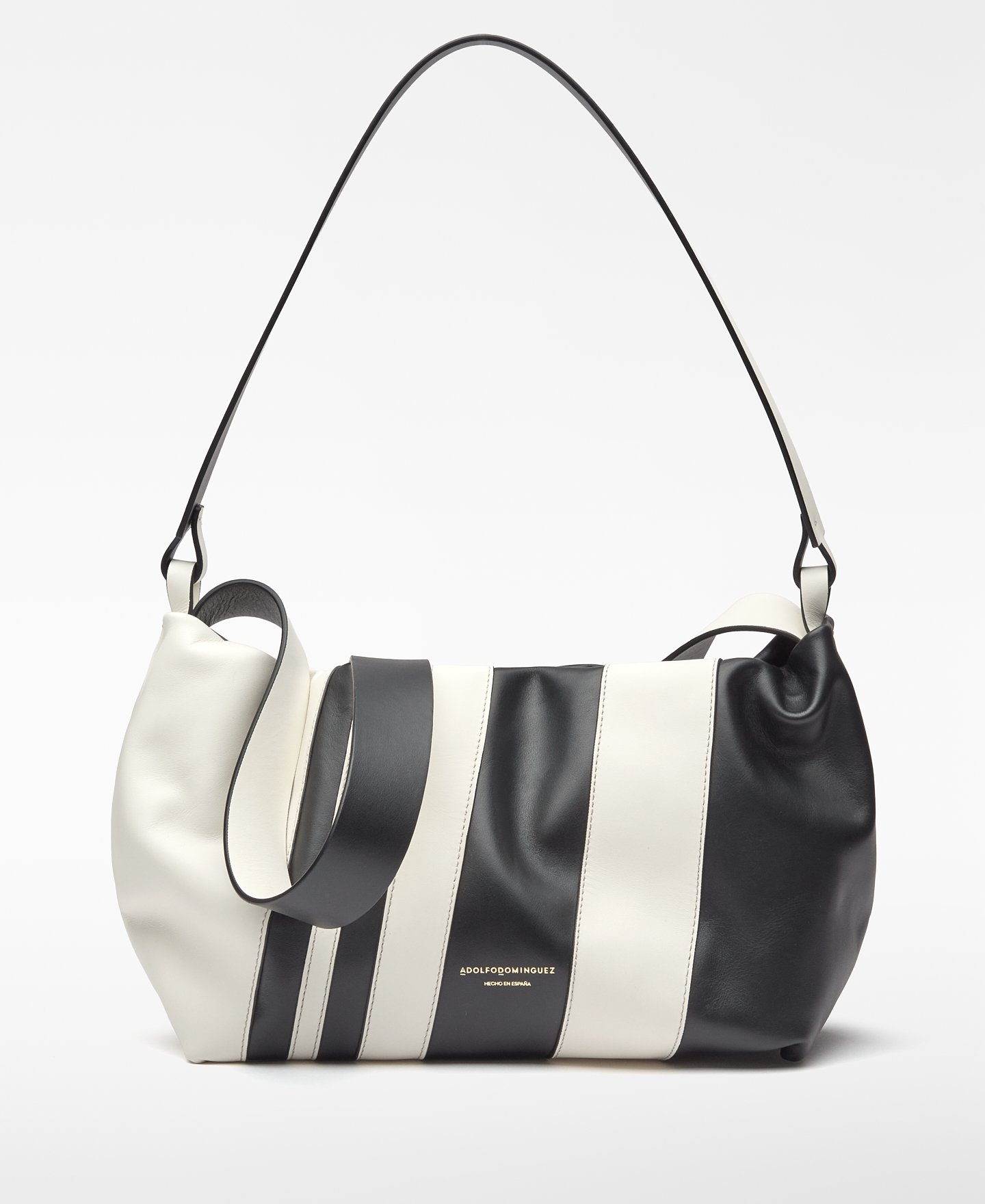 Two-tone striped Doce bag image number 0