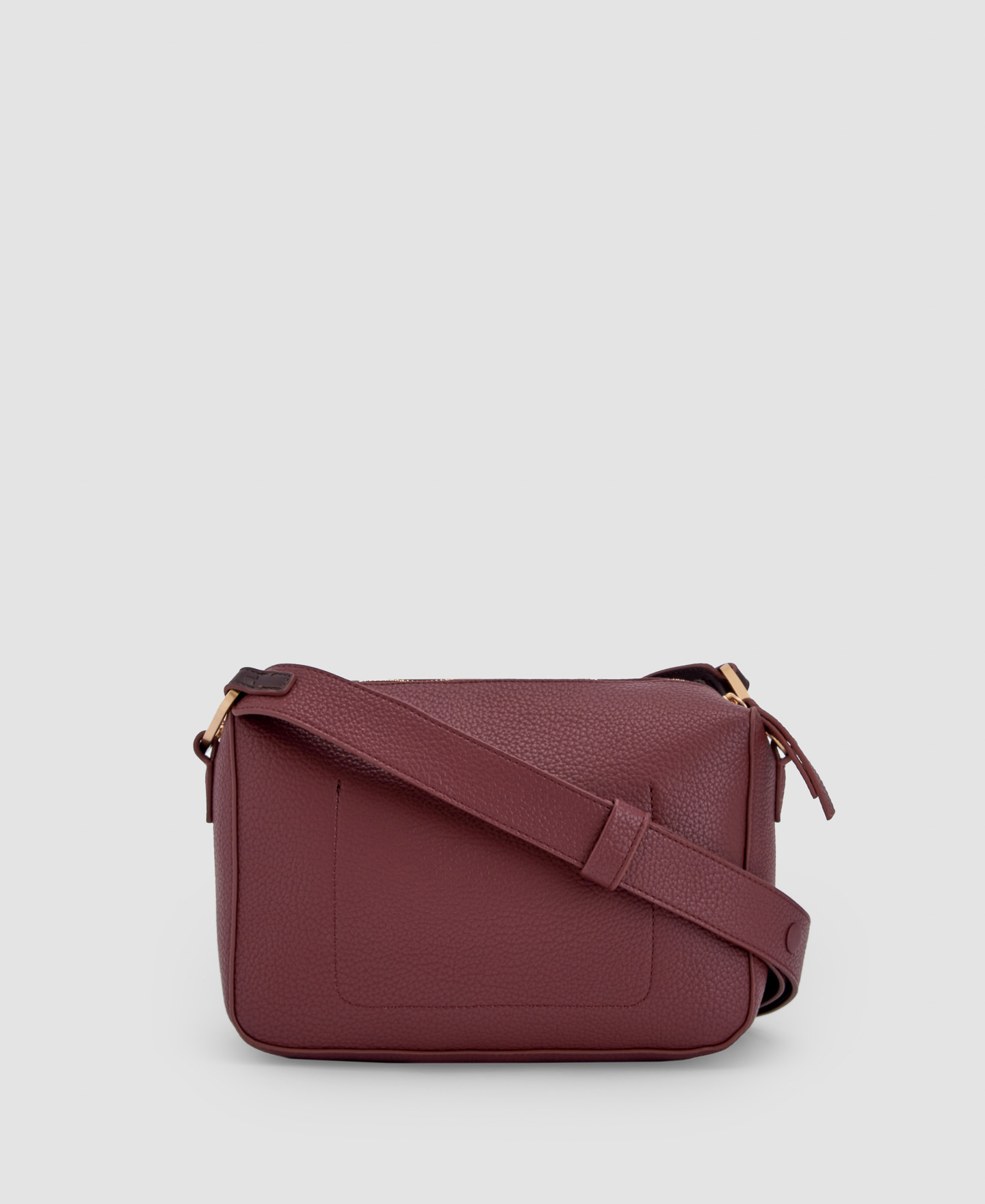 Recycled material shoulder bag image number 1