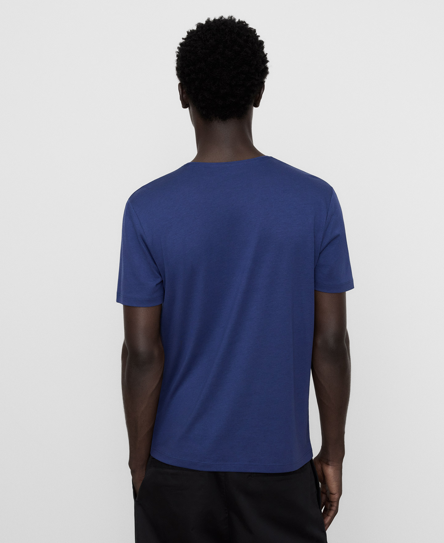 Camiseta regular fit lyocell y algod&oacute;n image number 2