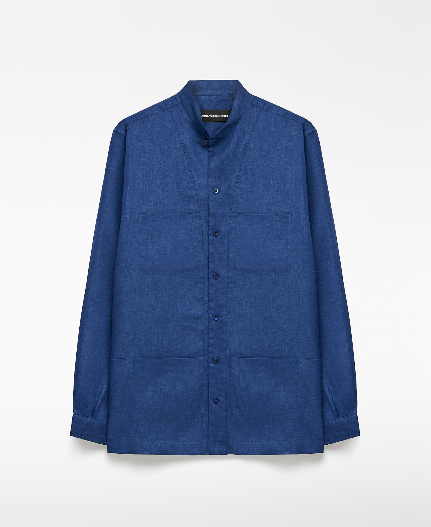 Camisa guayabera lino europeo hombre image number 4