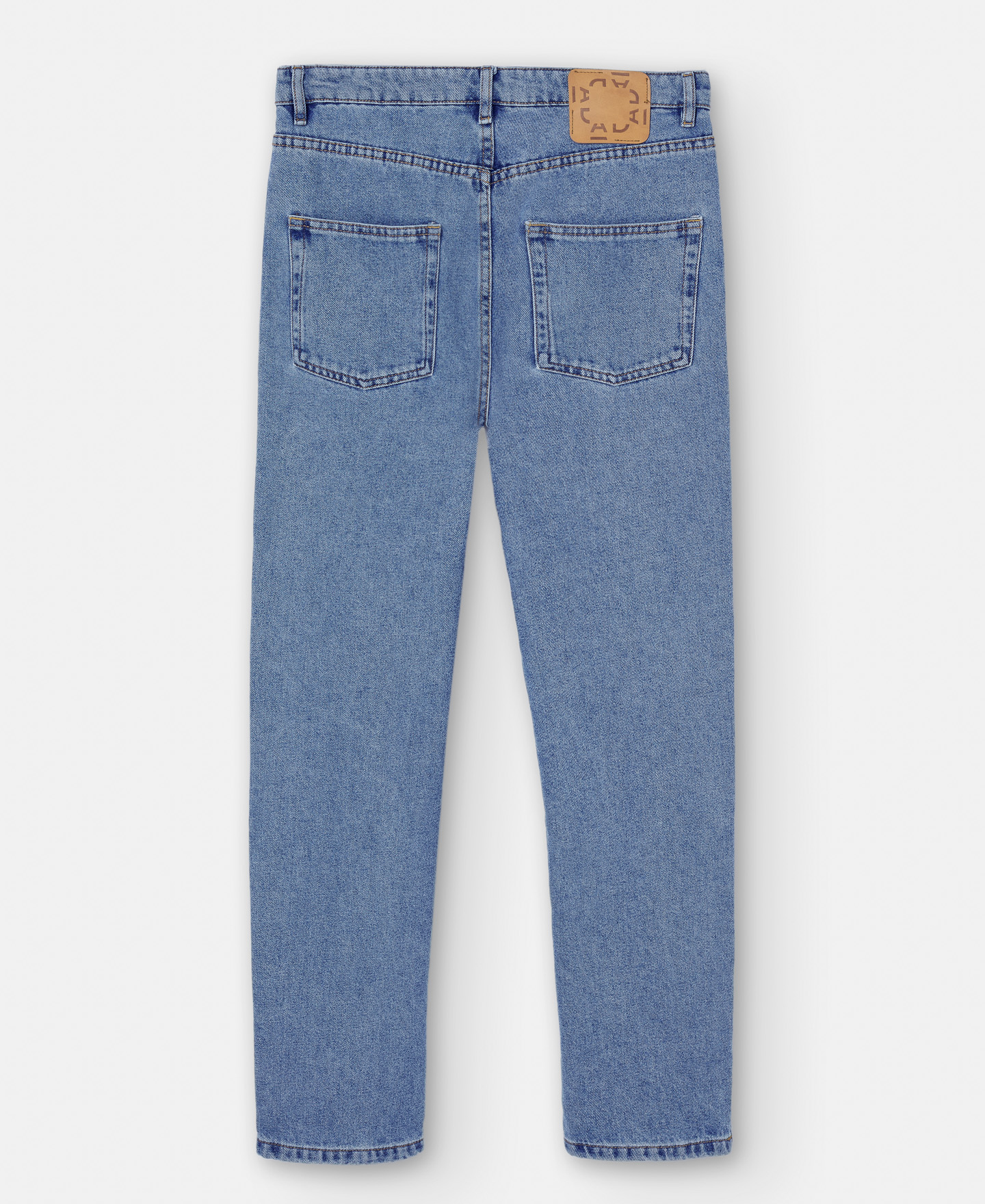Recycled cotton denim jeans image number 5
