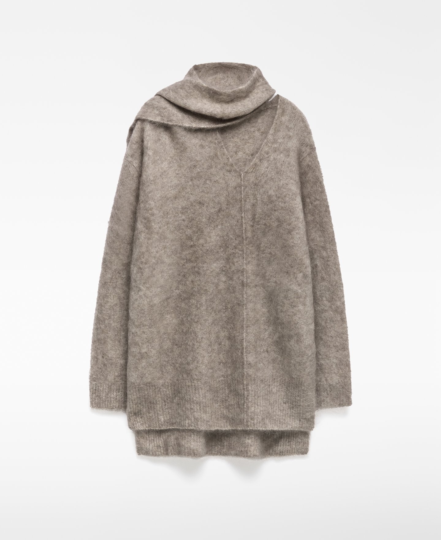 Damenpullover mit Schalkragen image number 0
