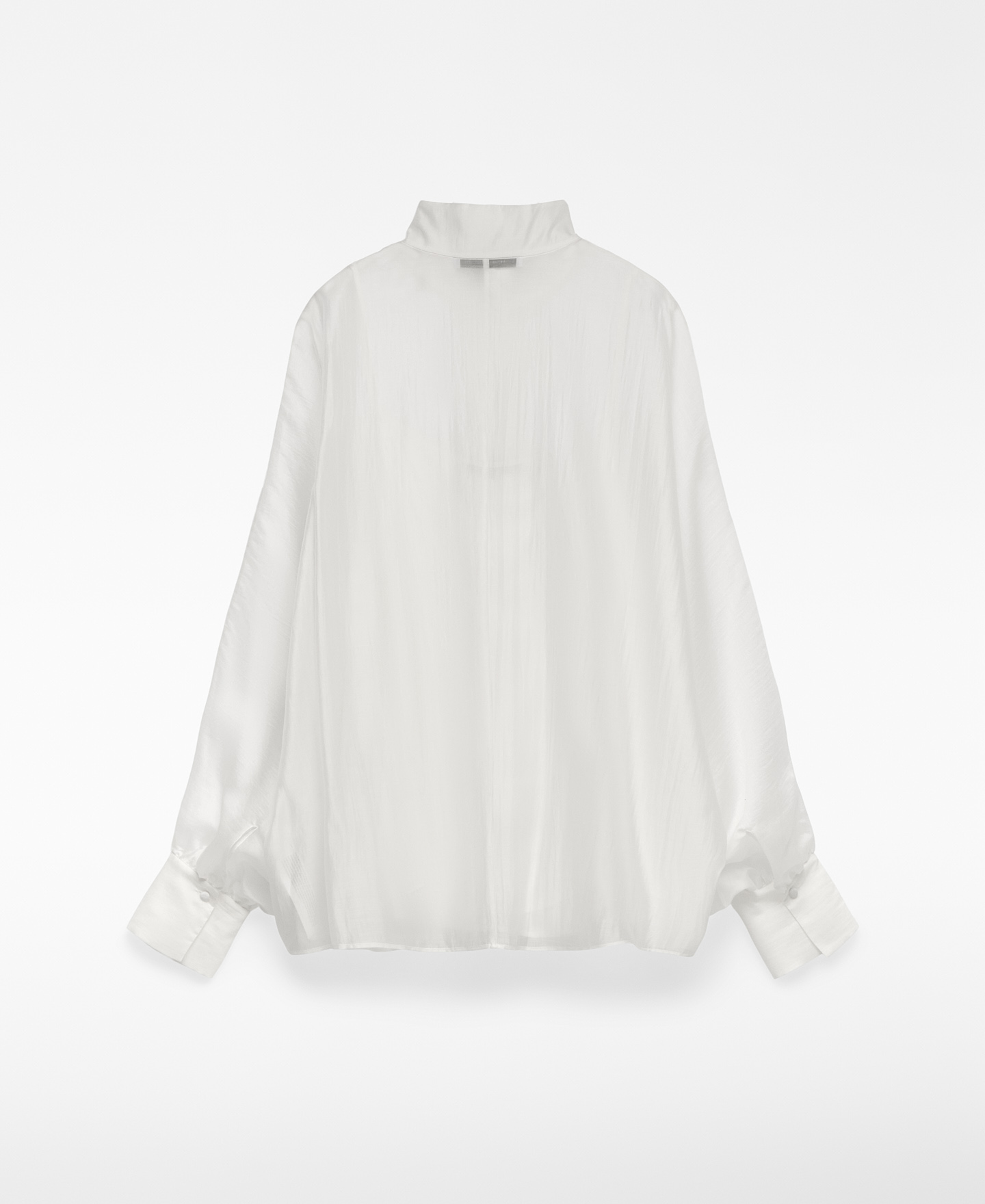 Camisa amplia semitransparente image number 5