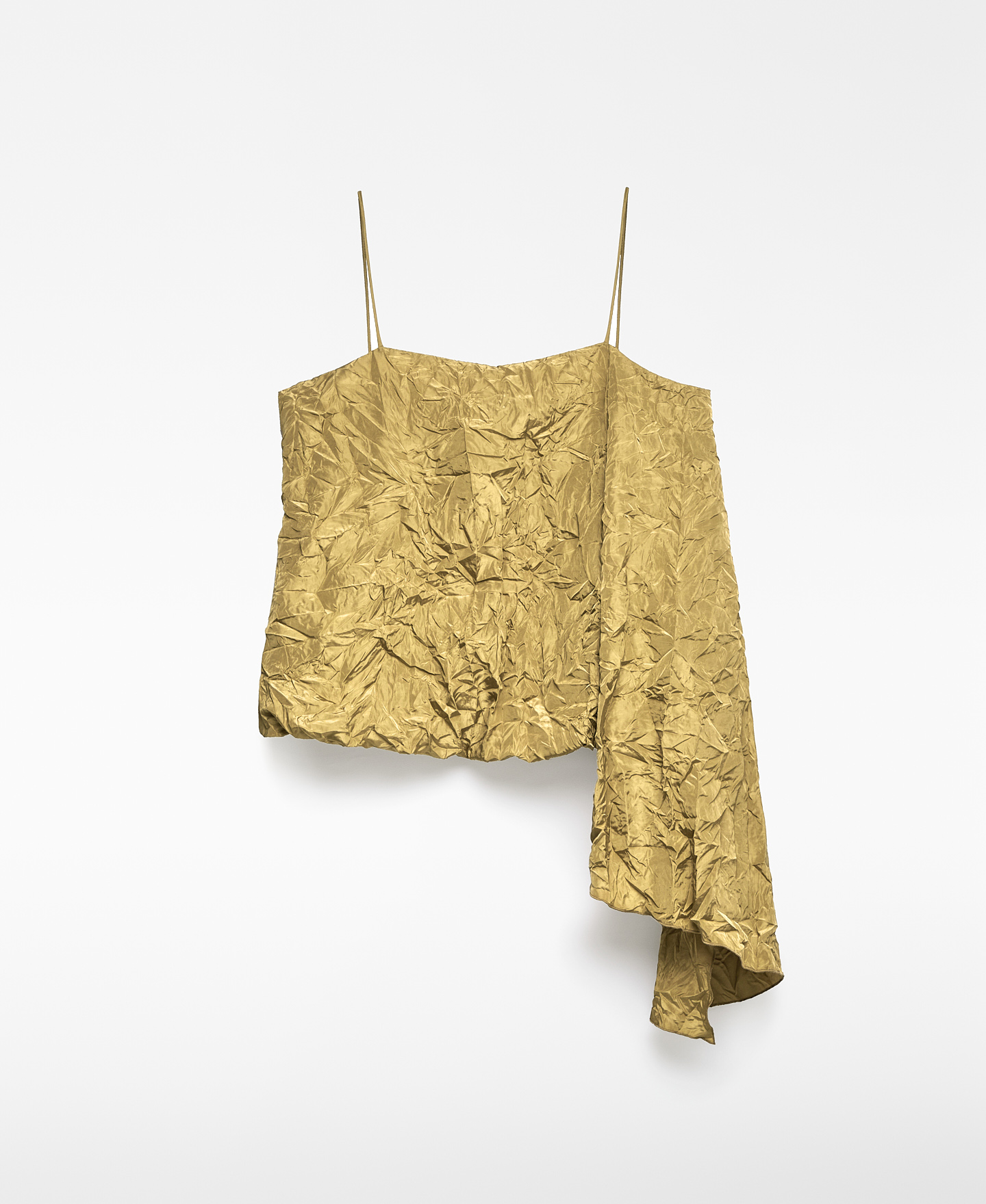 Asymmetrical piece strap top woman image number 4