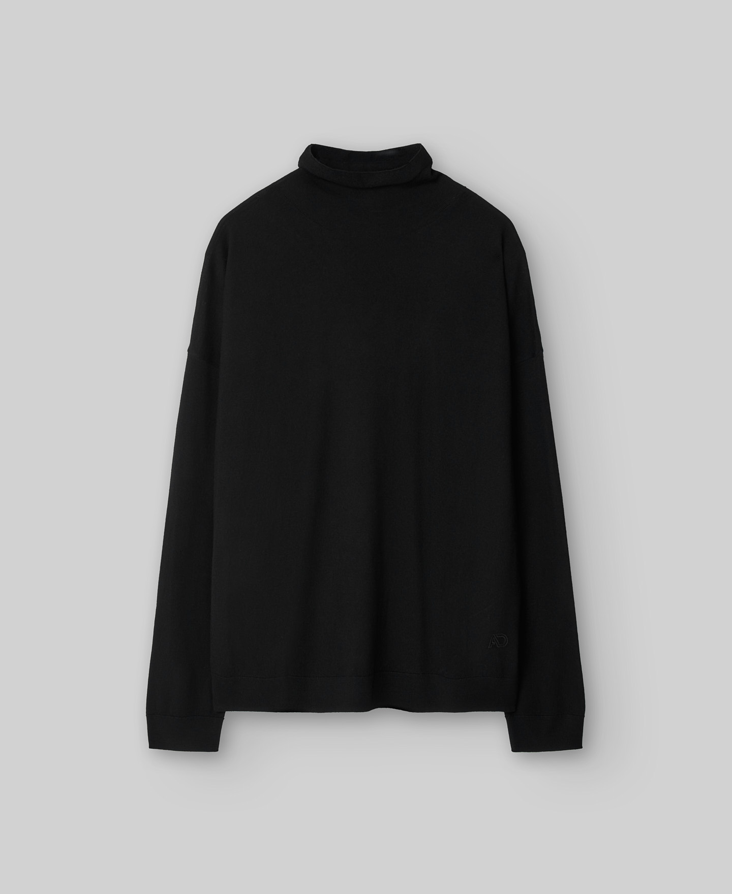 Jersey cuello chimenea lana merino mujer image number 4