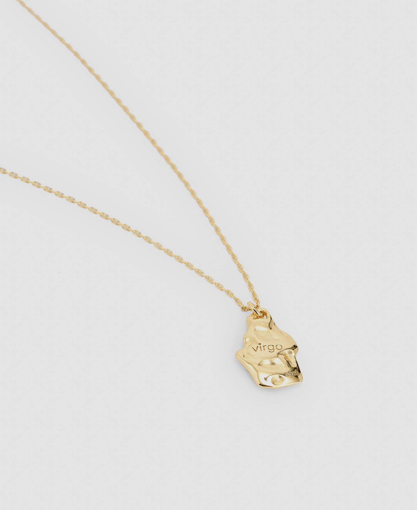 Virgo silver pendant image number 2