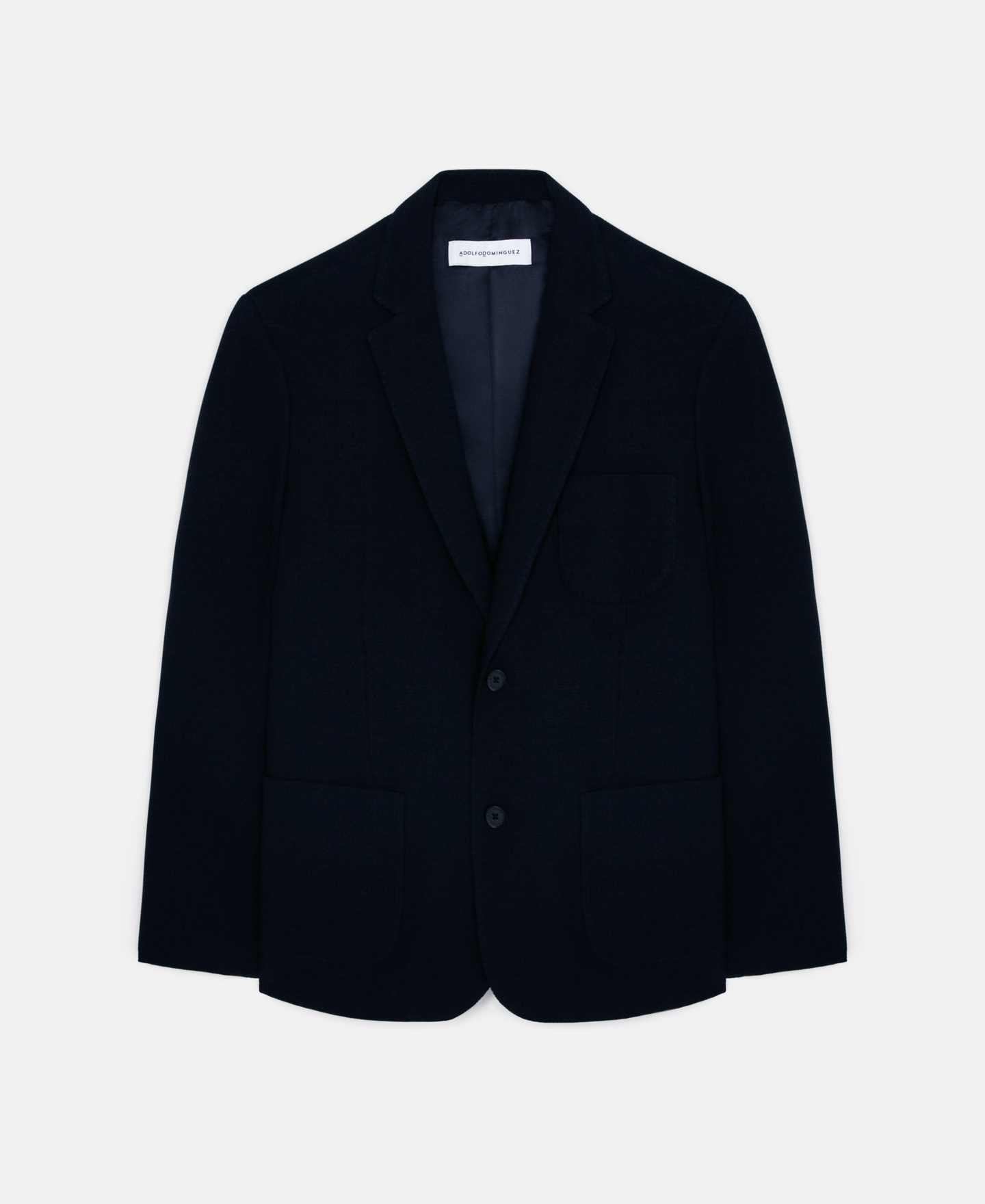 Blazer microdibujo en algodón image number 6