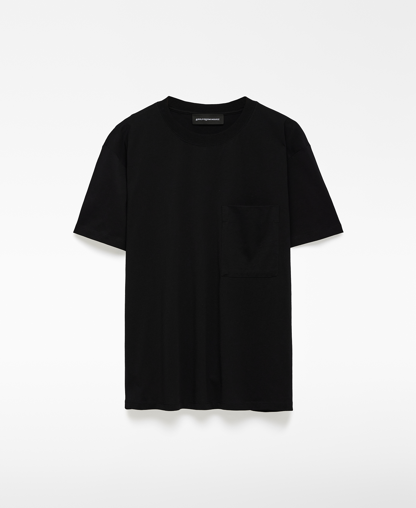 Cotton T-shirt with pocket man image number 4