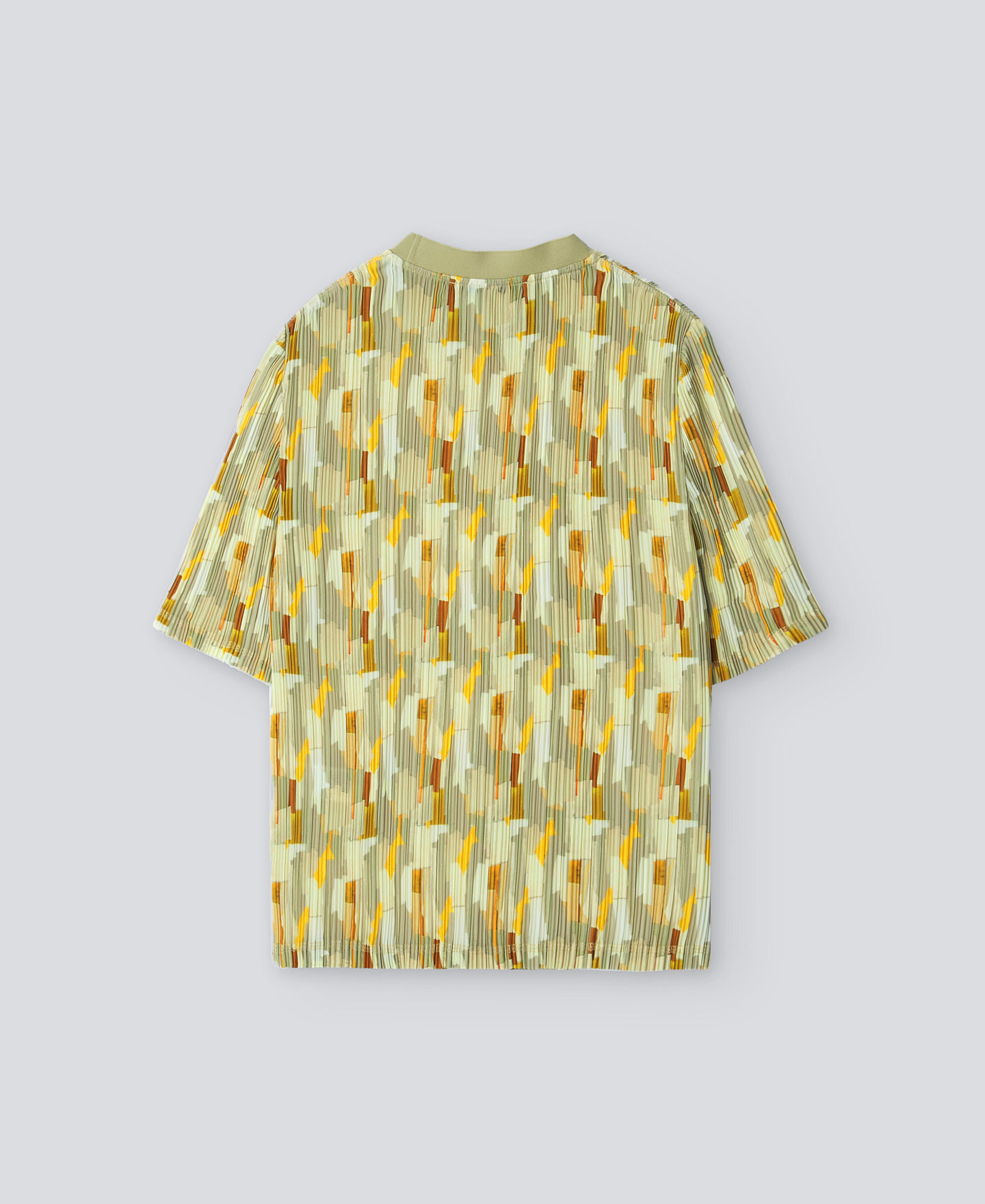 Recycled crinkle printed top woman image number 5