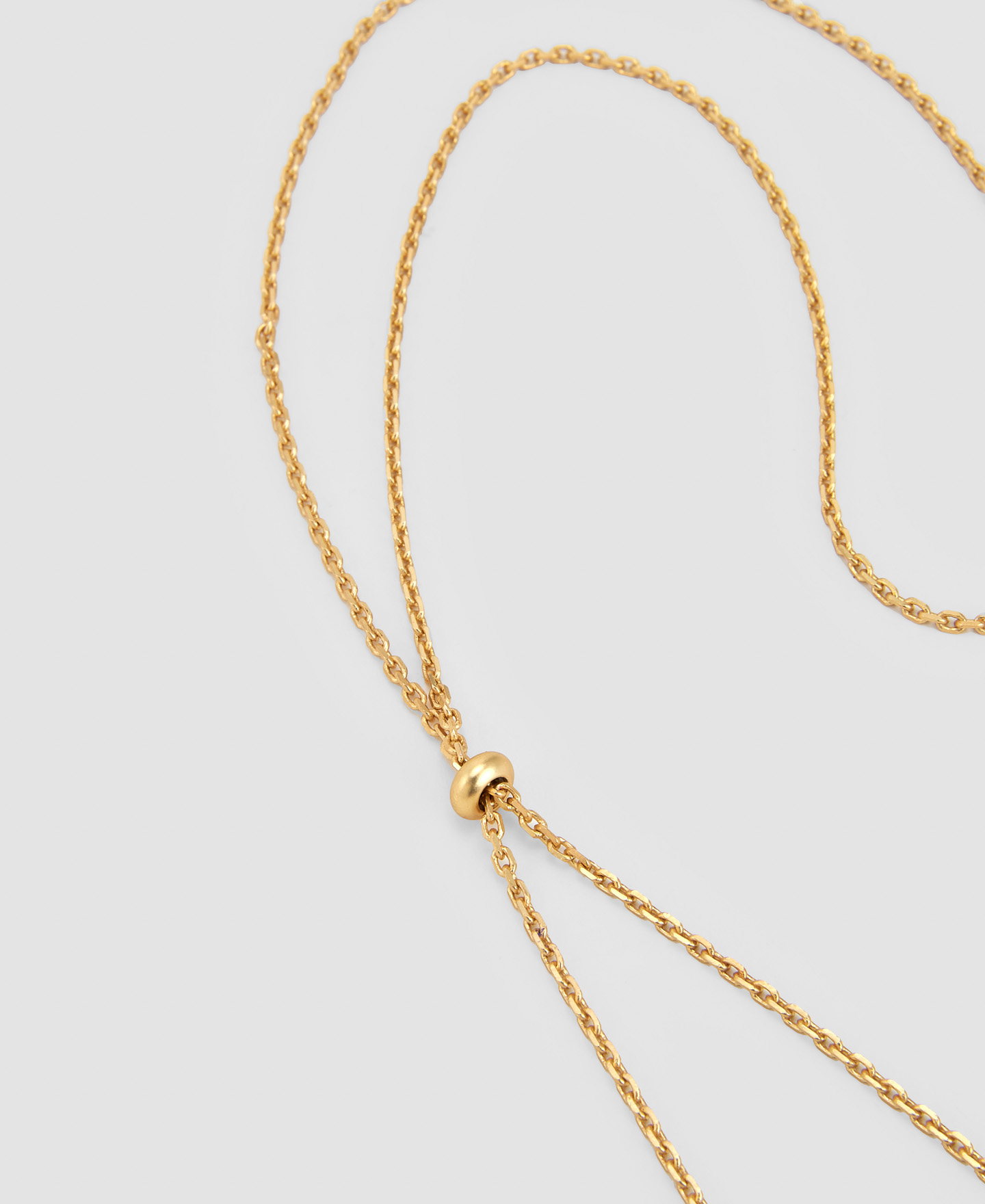 Zinc, brass and resine Pétalo necklace image number 2