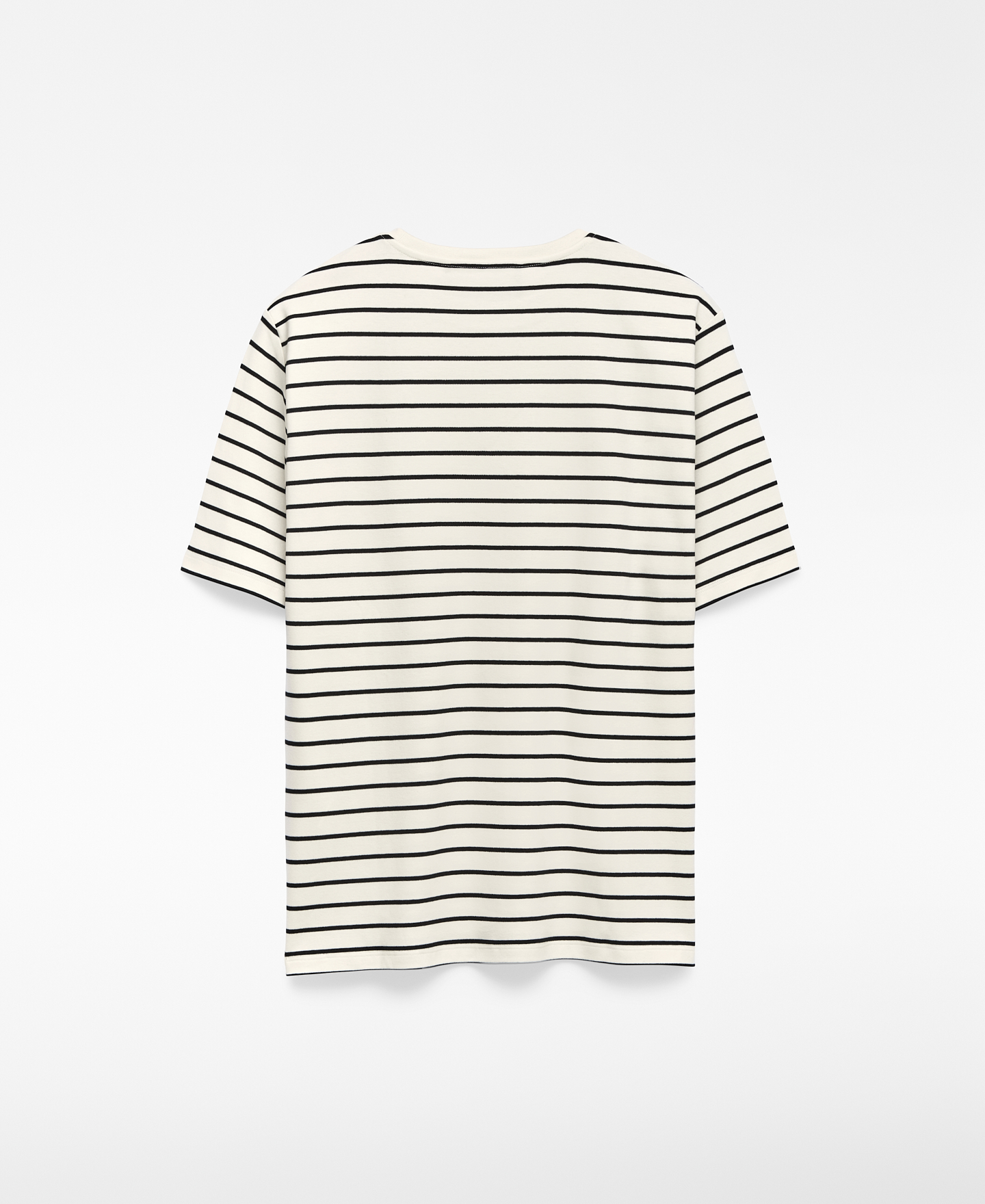Camiseta regular fit rayas hombre image number 5