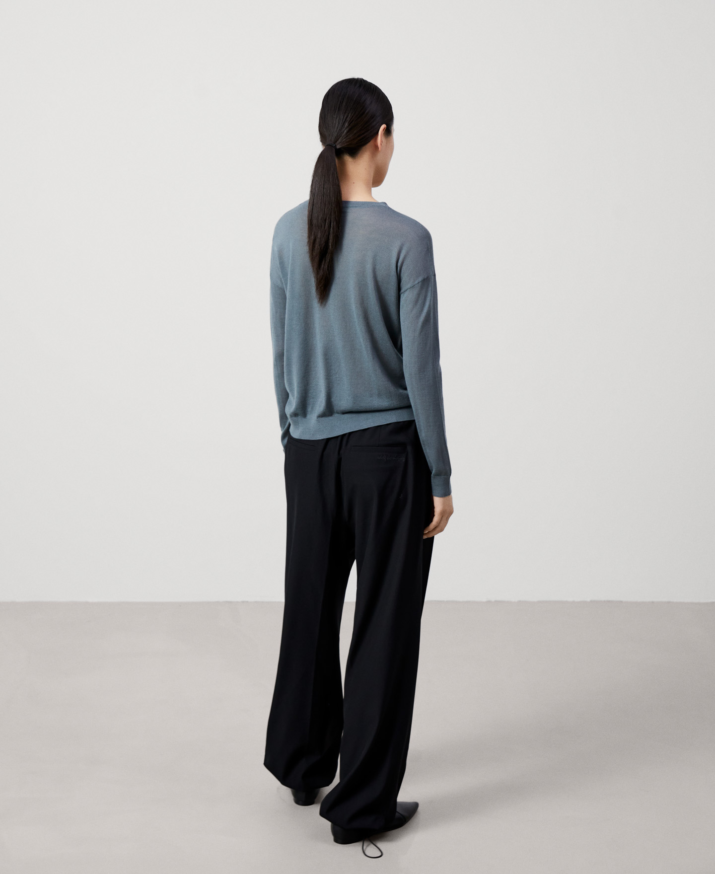 Merino wool sweater image number 2