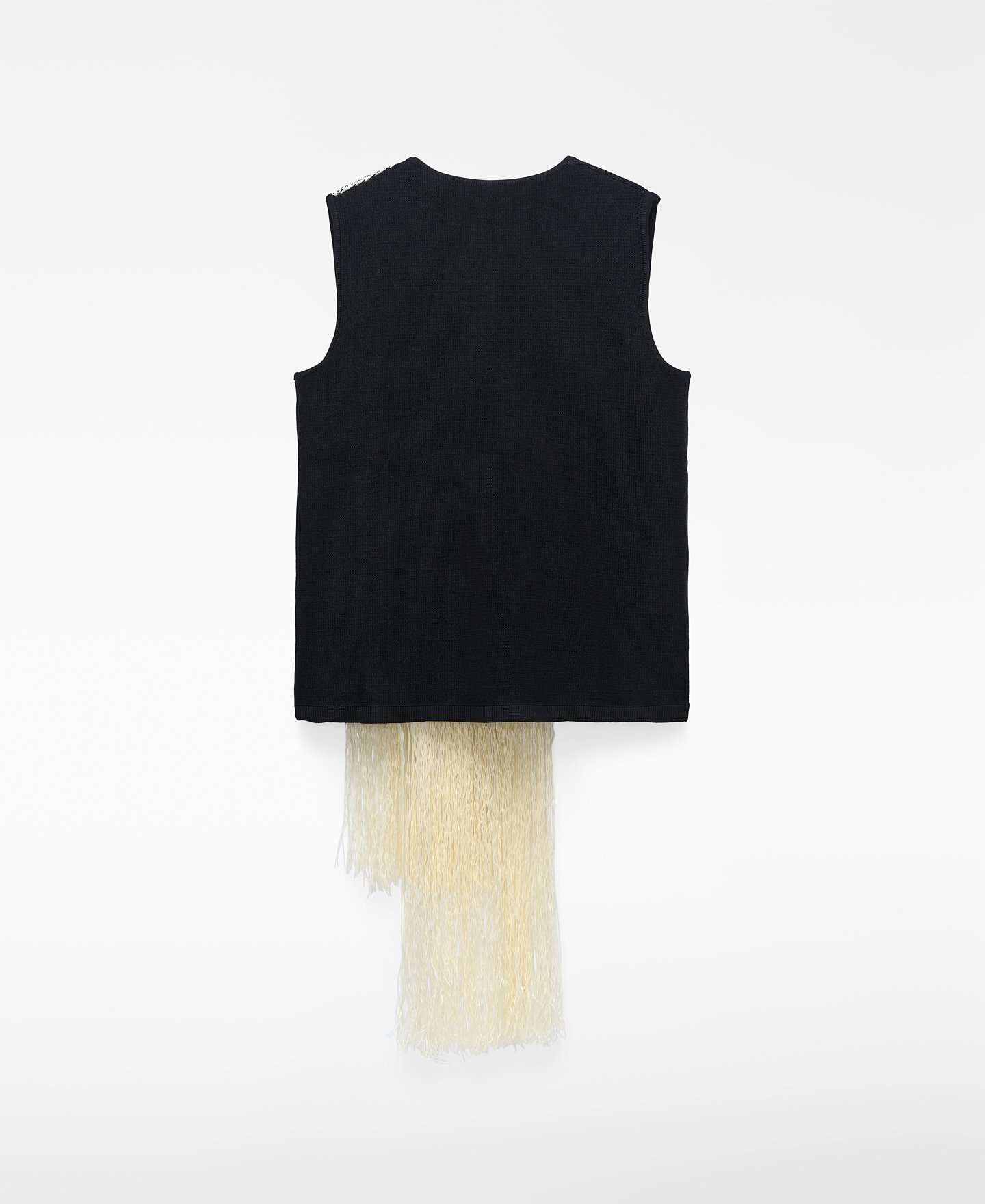 Top punto intarsia flecos image number 5