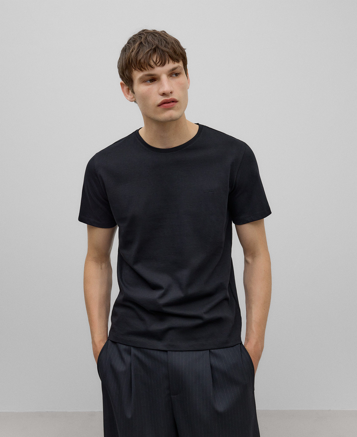 Organic cotton T-shirt man image number 0