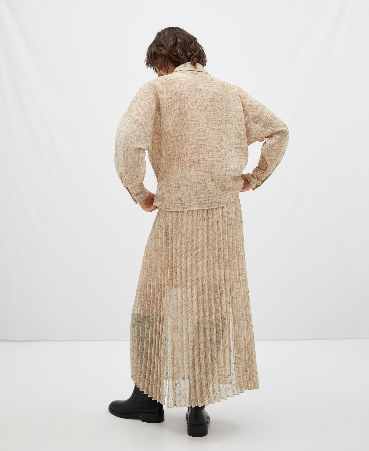 Heron pleated skirt image number 2