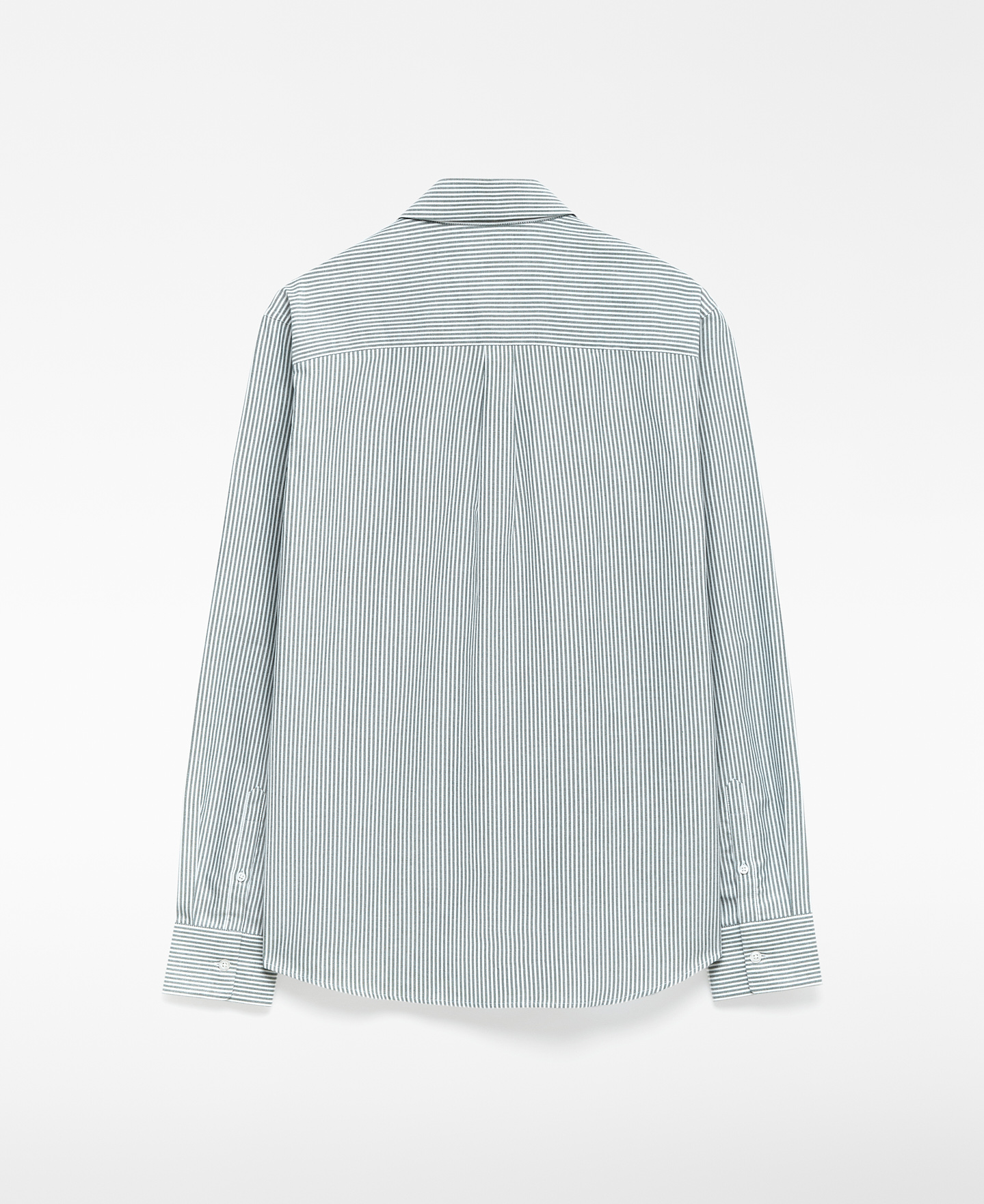 Camisa regular fit rayas algodón hombre image number 5