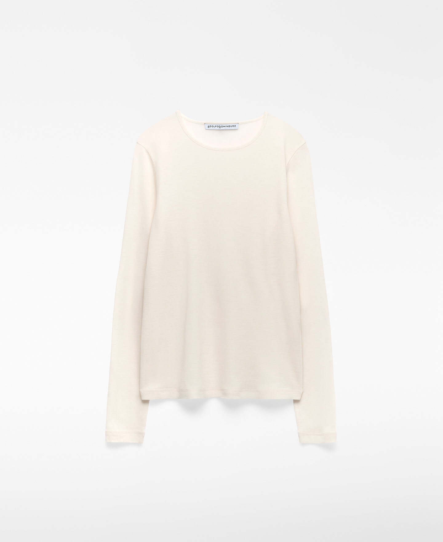 Damen-T-Shirt mit Rundhalsausschnitt aus Merinowolle image number 4