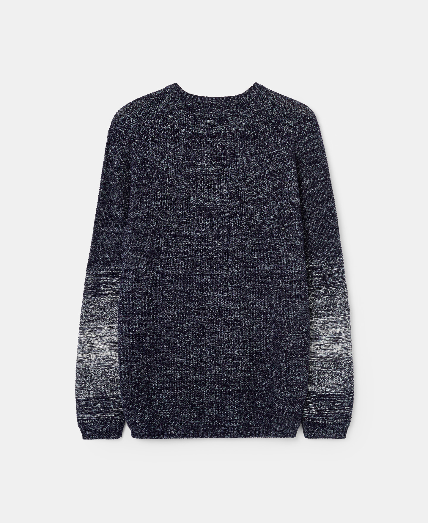 Combined cotton crew neck sweater image number 5