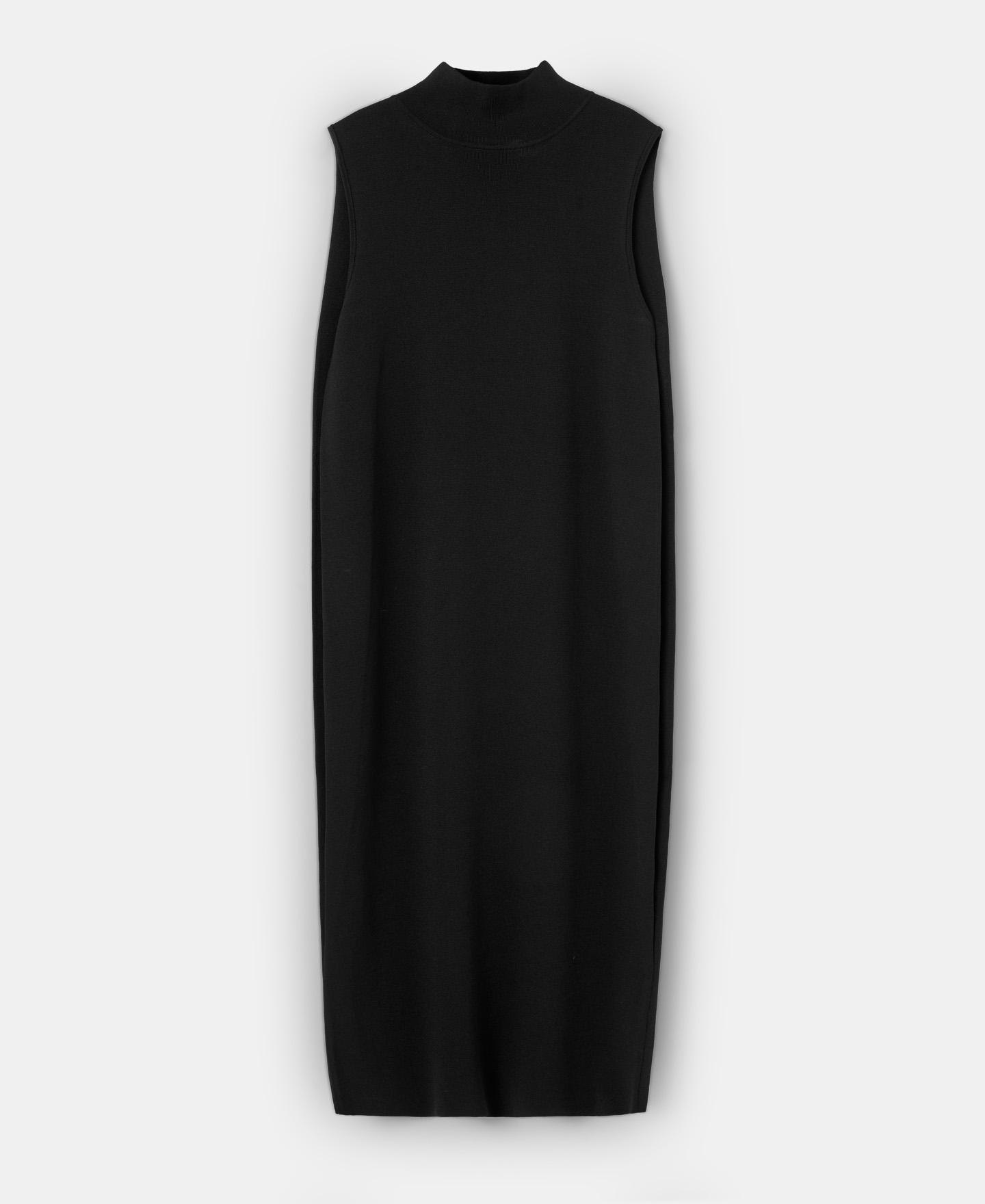 Midi dress with back cape image number 4