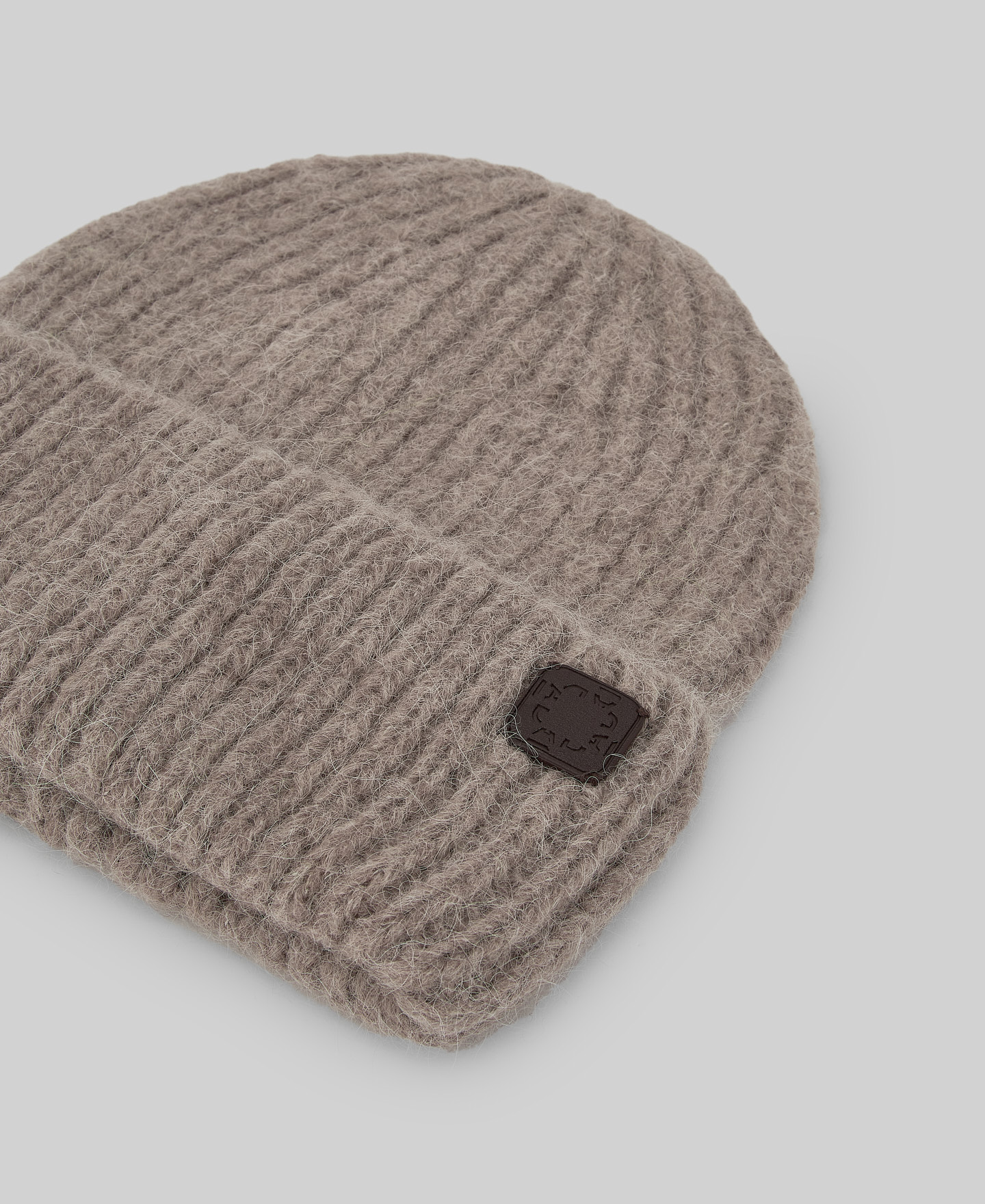Maxi beanie mezcla alpaca mujer image number 1