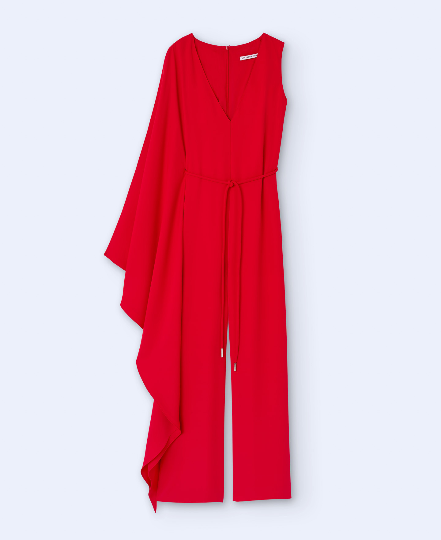 Cocktail asymmetrical jumpsuit image number 4