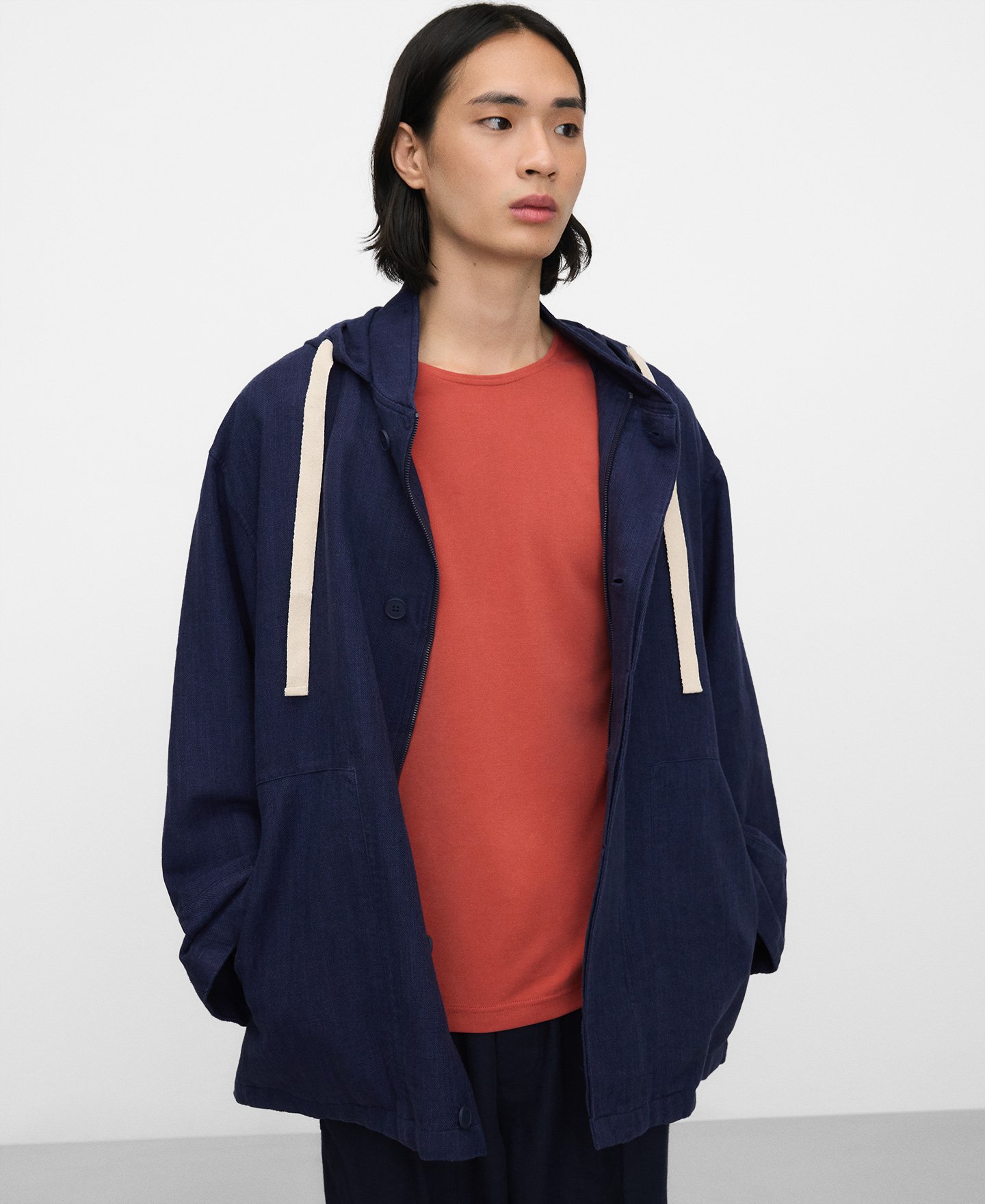 T-shirt com gola redonda modal image number 0