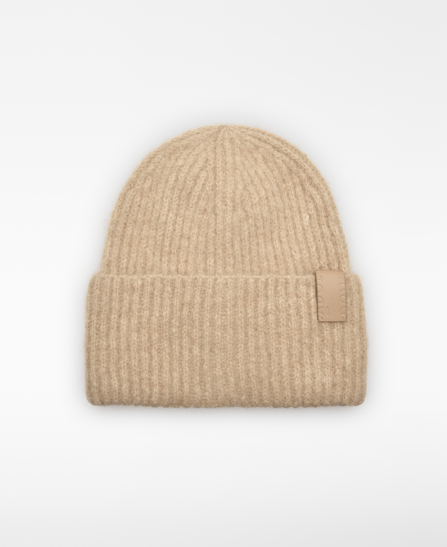 Gorro beanie punto canalé mujer image number 0