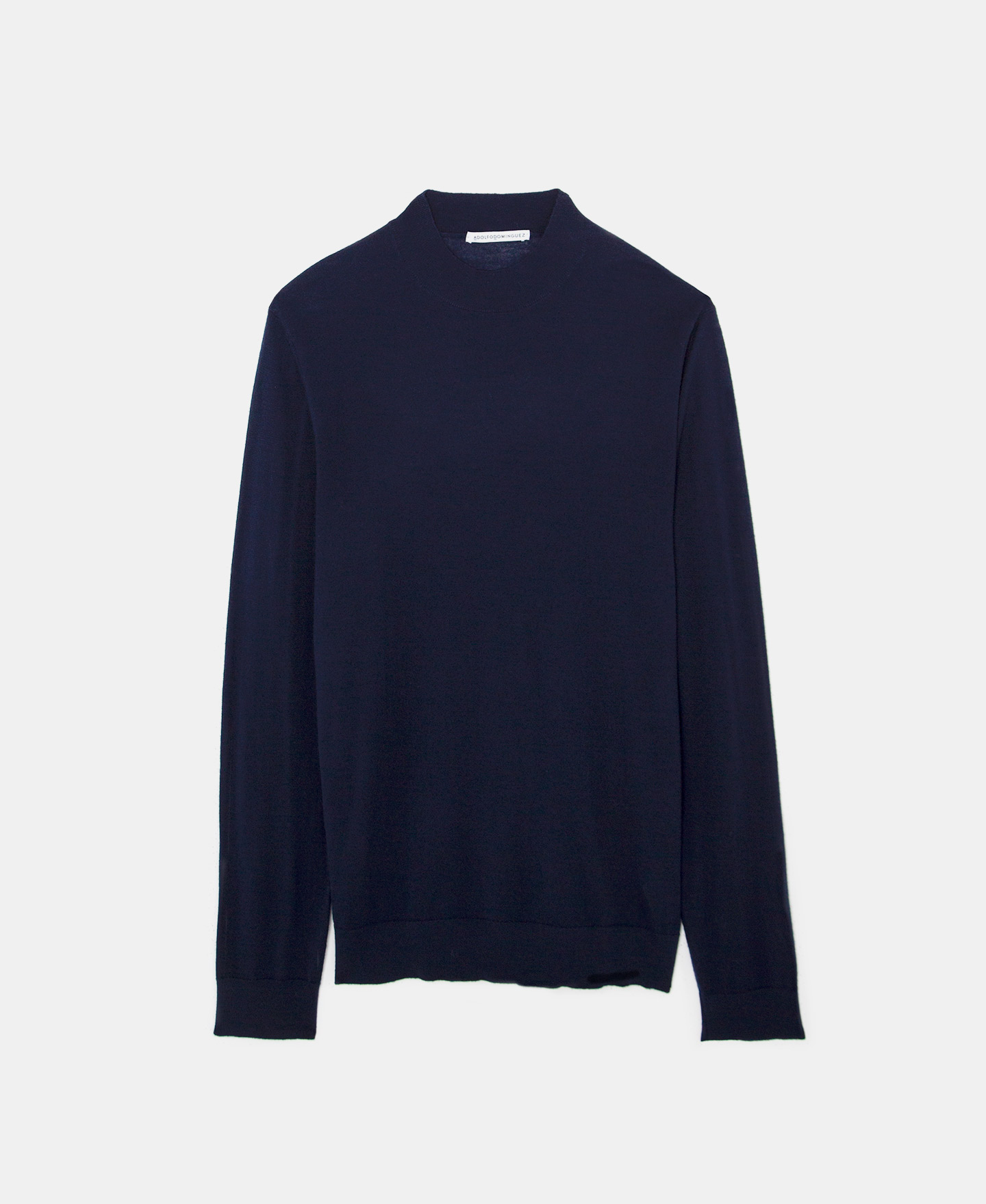 Merino wool perkins collar sweater image number 4