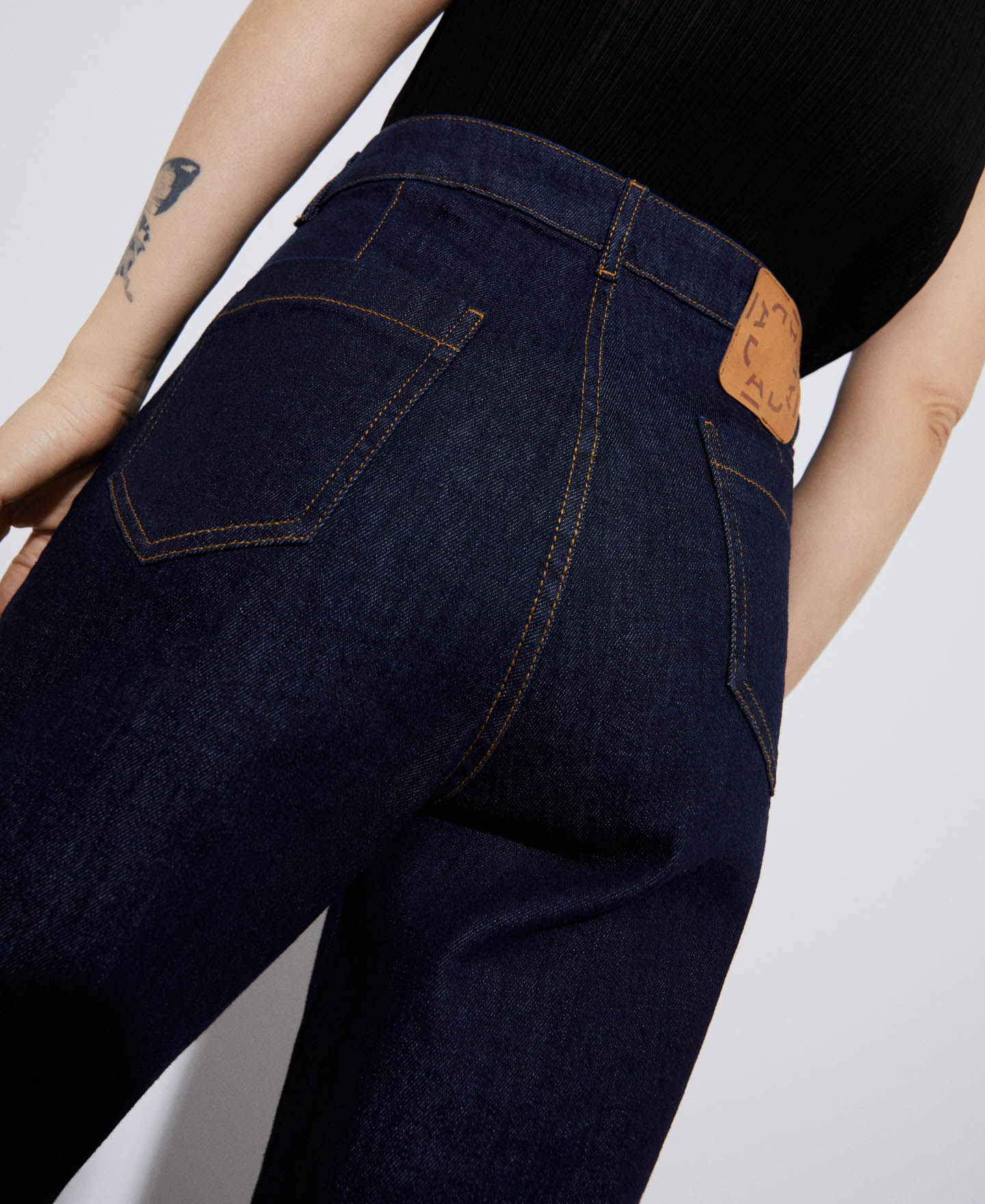 Five-pocket straight trousers image number 3