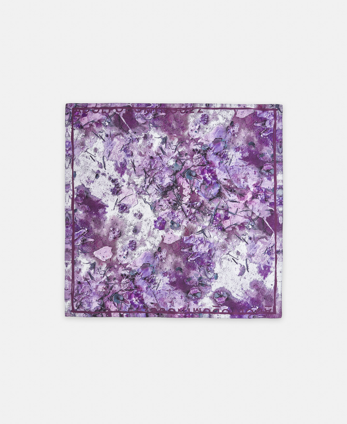 Pañuelo cuadrado floral image number 0