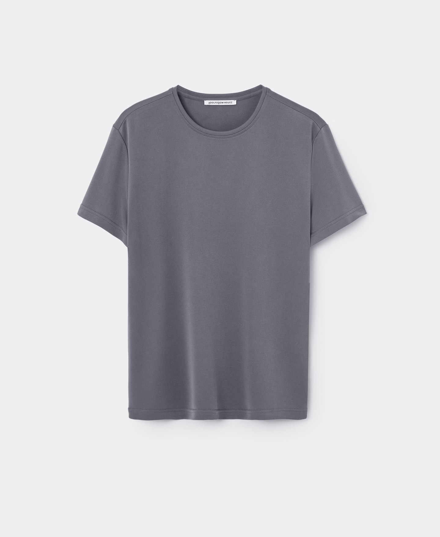 Modal crew neck t-shirt image number 4
