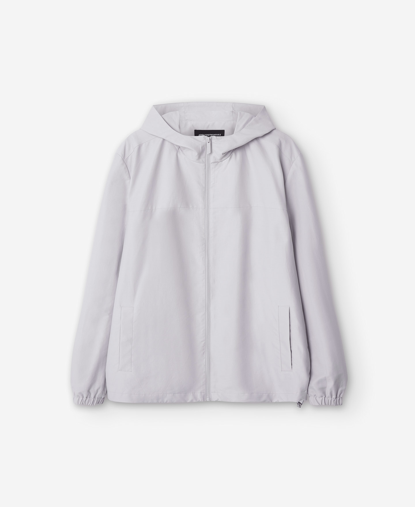 Cotton and nylon hooded jacket image number 4
