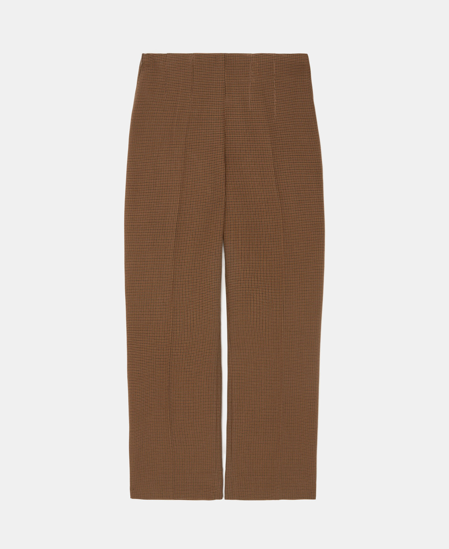 Pantalón tiro alto con microdibujo image number 5