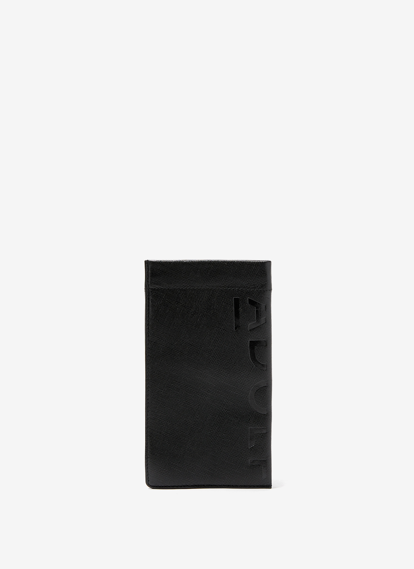 Saffiano leather glasses case image number 0