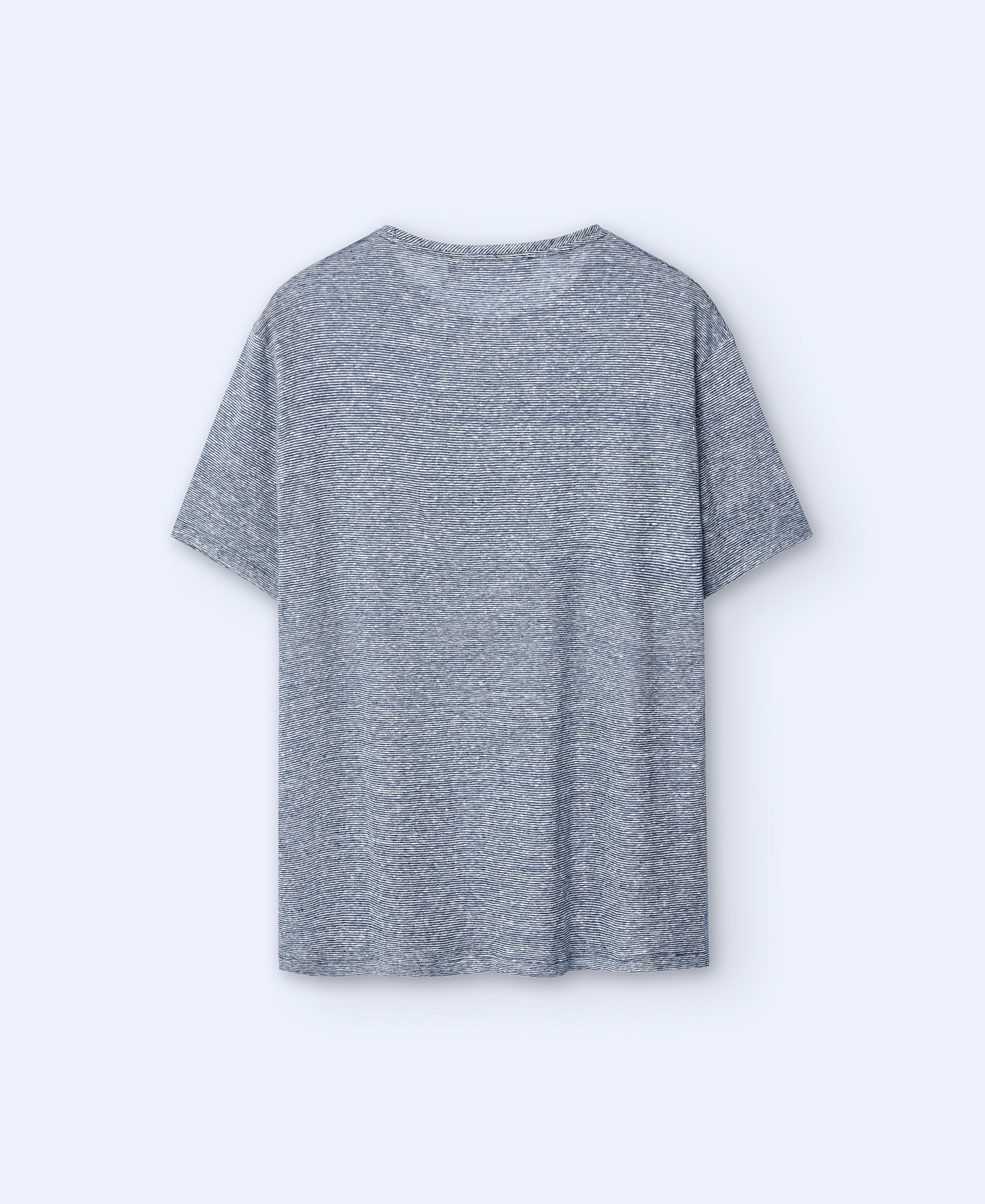 Camiseta cuello redondo en lino europeo image number 5