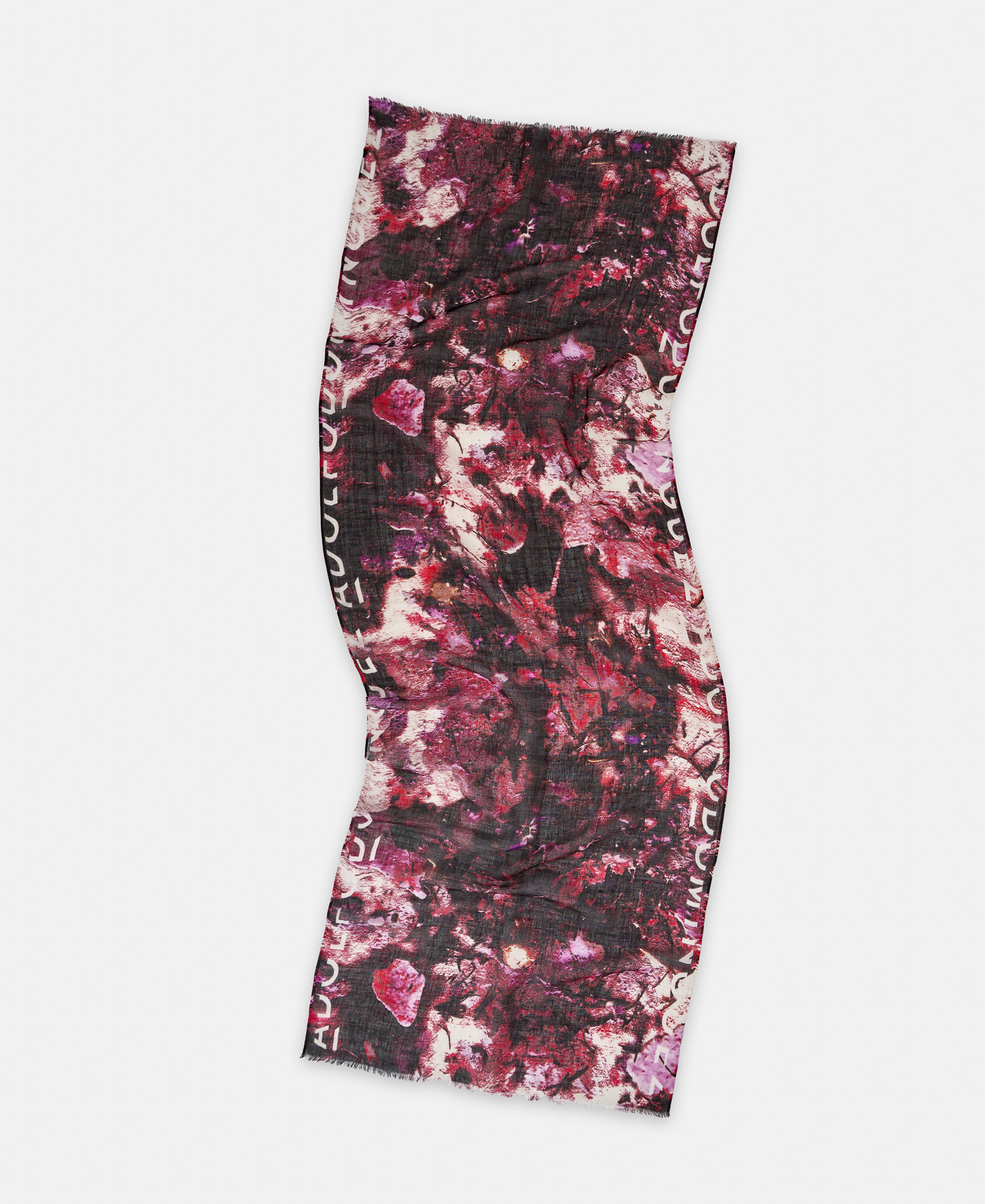 Chal estampado floral en lino europeo image number 1