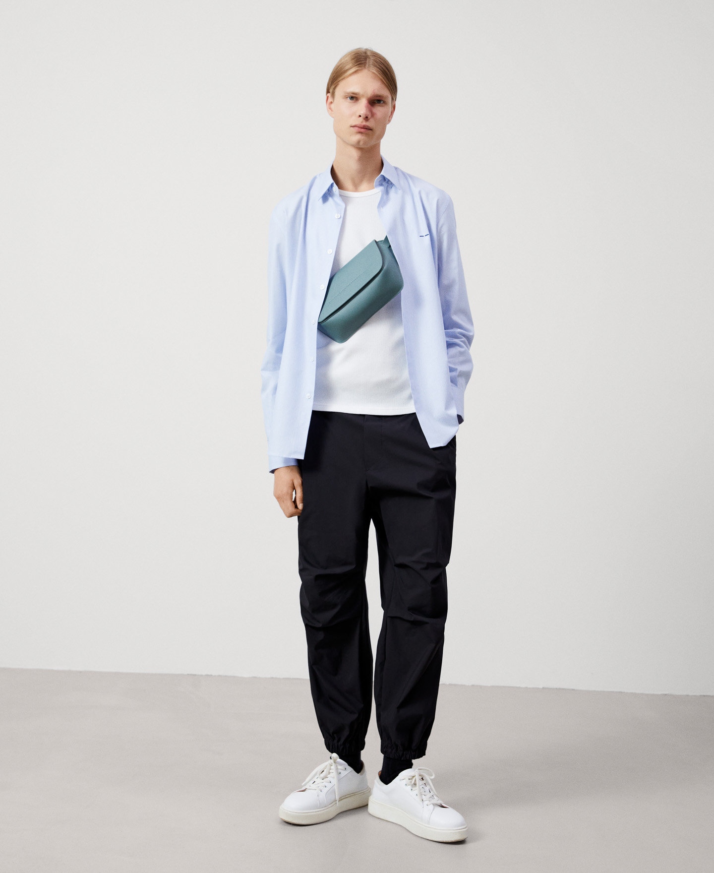 Cotton button-down shirt image number 1