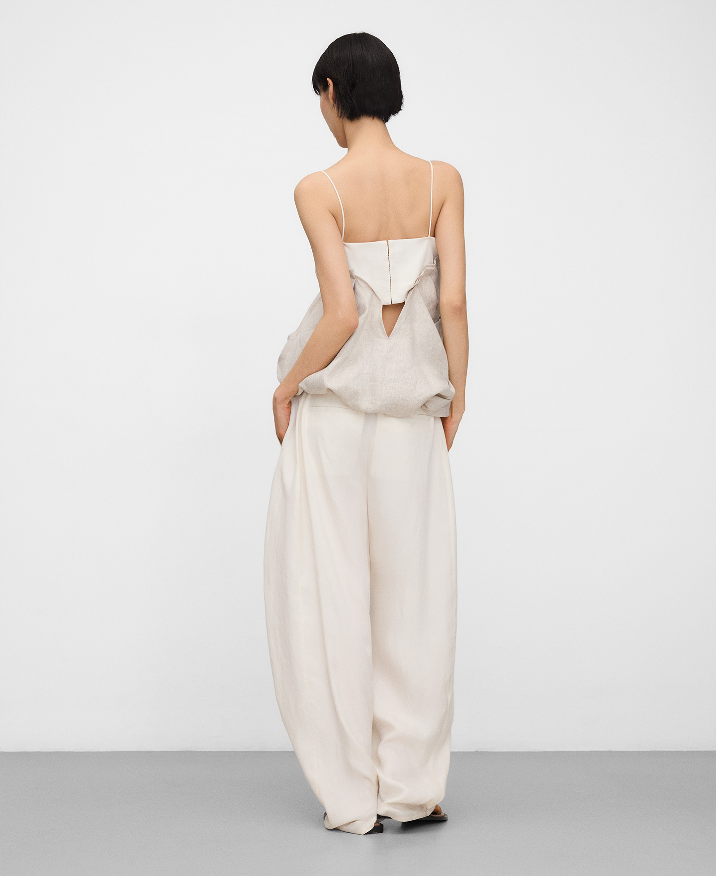 Mixed-fabric balloon top image number 2