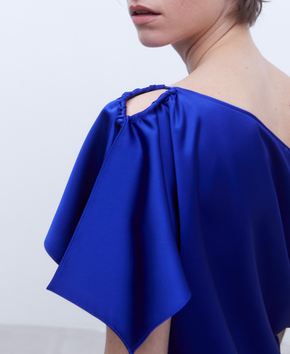 Draped blouse image number 3
