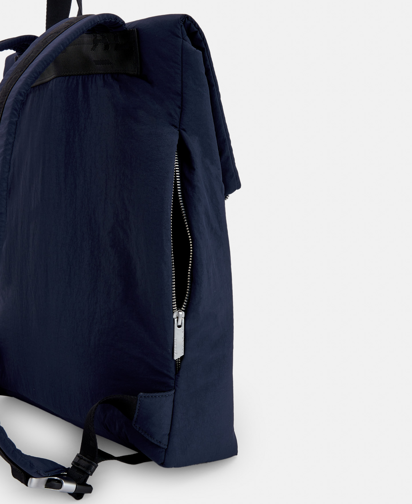 Rectangular recycled polyester backpack image number 3