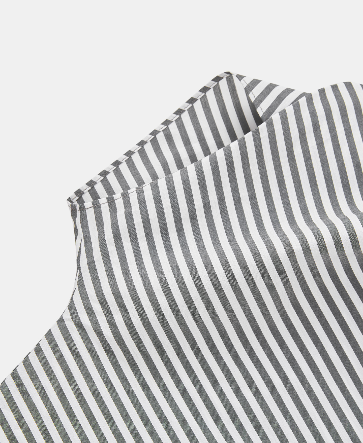 Cotton shirt with collar detail image number 6