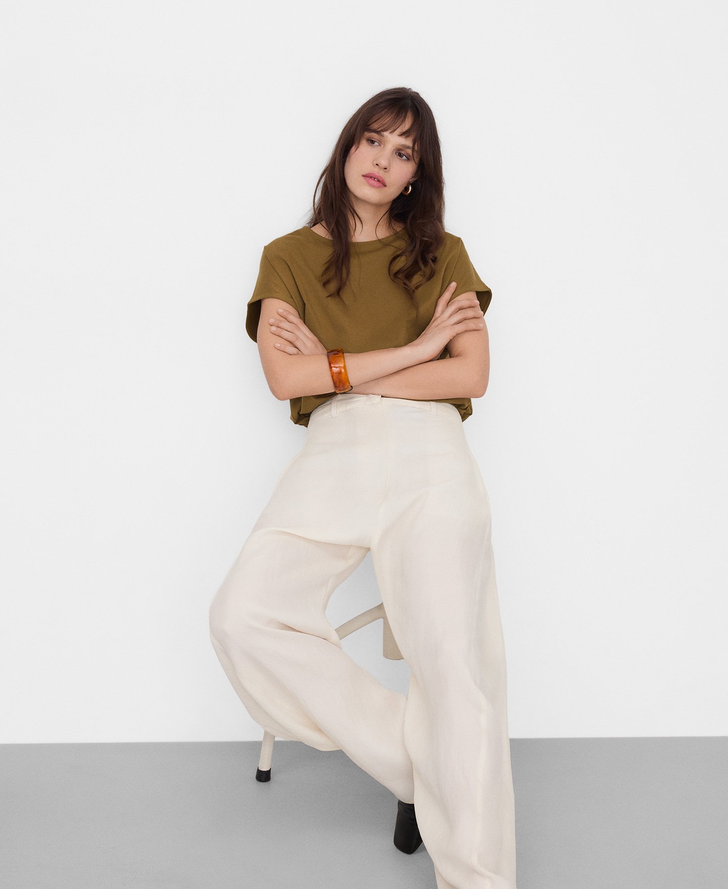 Camiseta recta PYRATEX&reg; Algod&oacute;n Espa&ntilde;ol image number 3