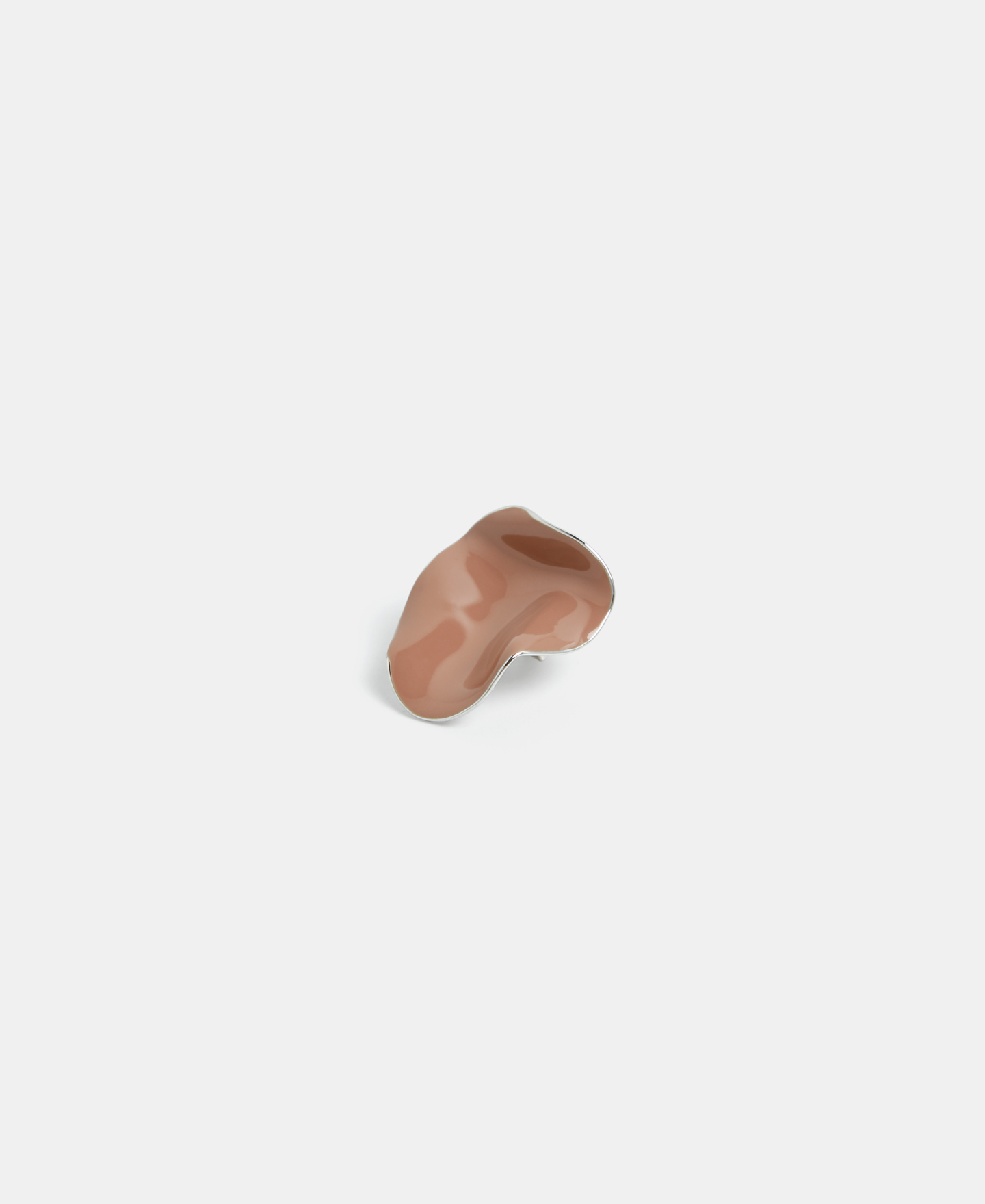 Irregular organic earrings image number 1